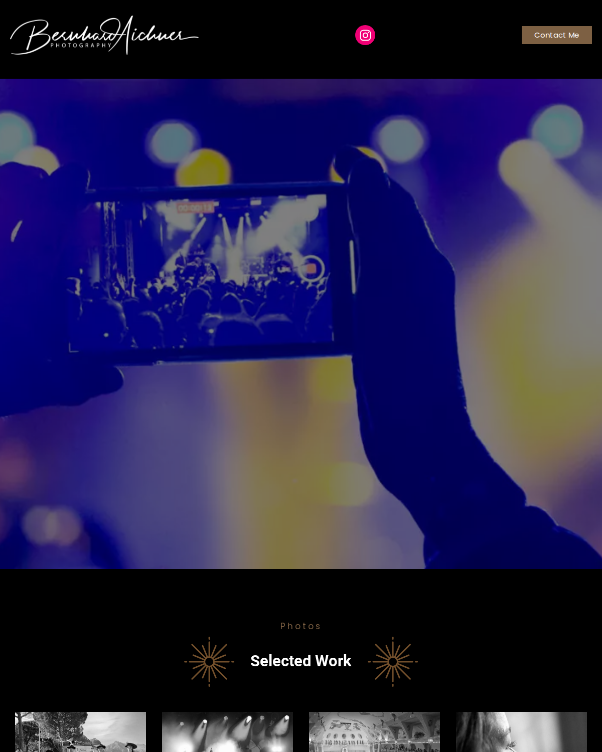 Alte Website von aichner.bz